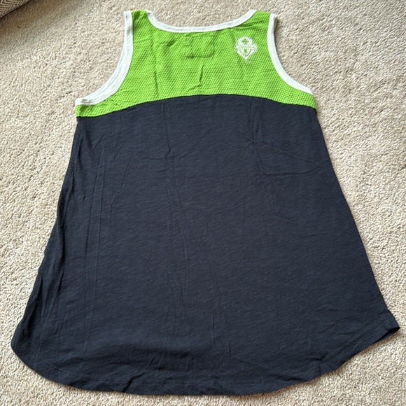 G-III 4her Sounders FC high low racer back tank top size medium - Picture 3 of 4